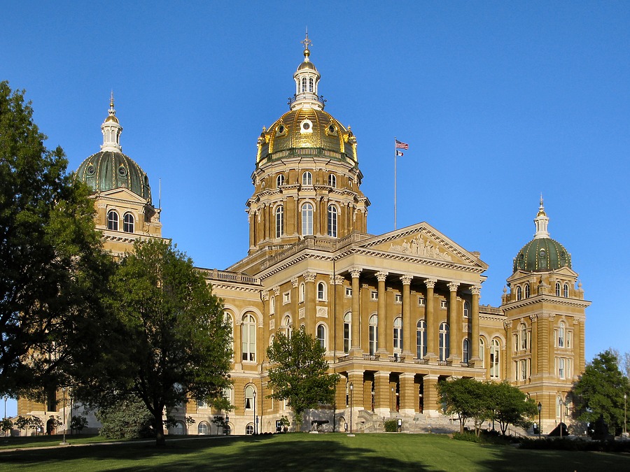 Iowa State Capitol by James Peacock