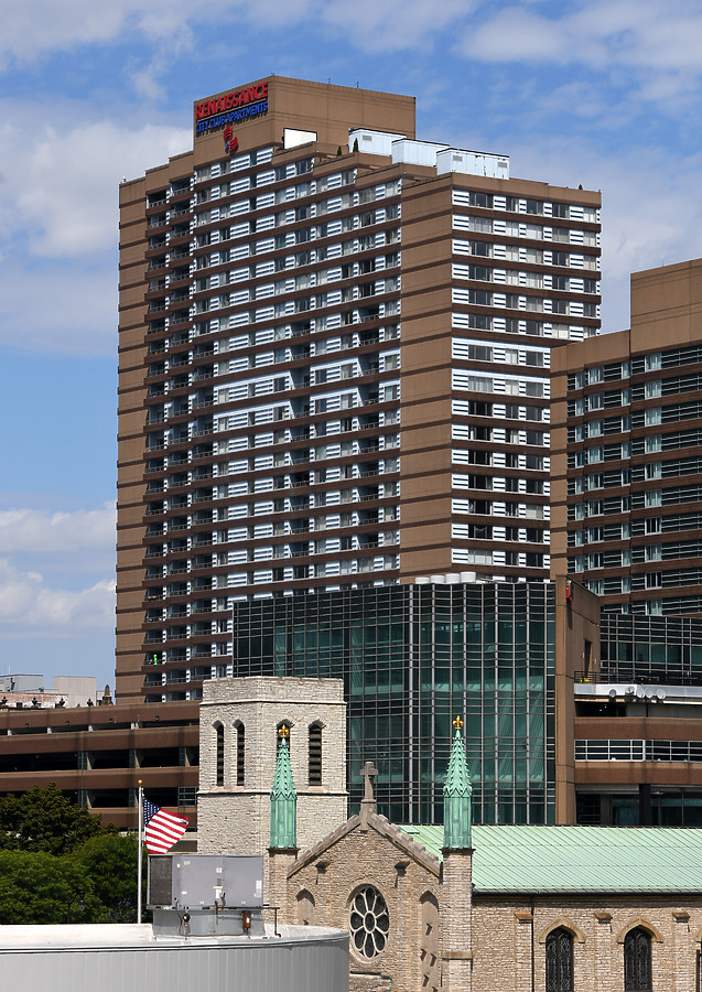 Millender Center Apartments by John W. Cahill
