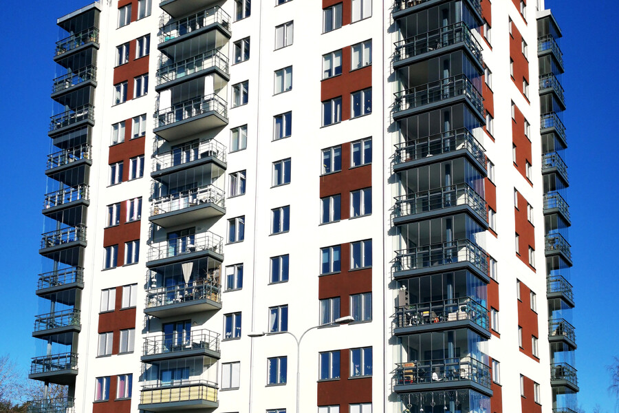 Höghus Vårsta Centrum
