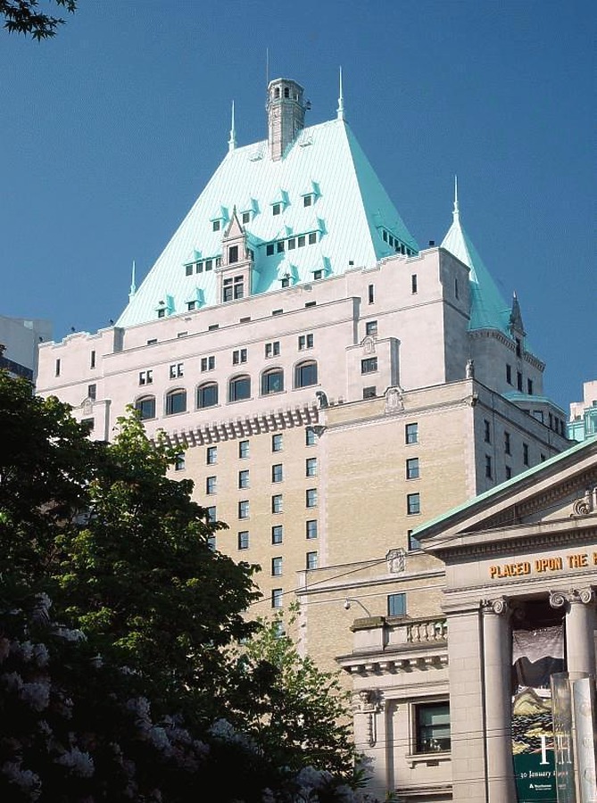Fairmont Hotel Vancouver by Garrett Stout
