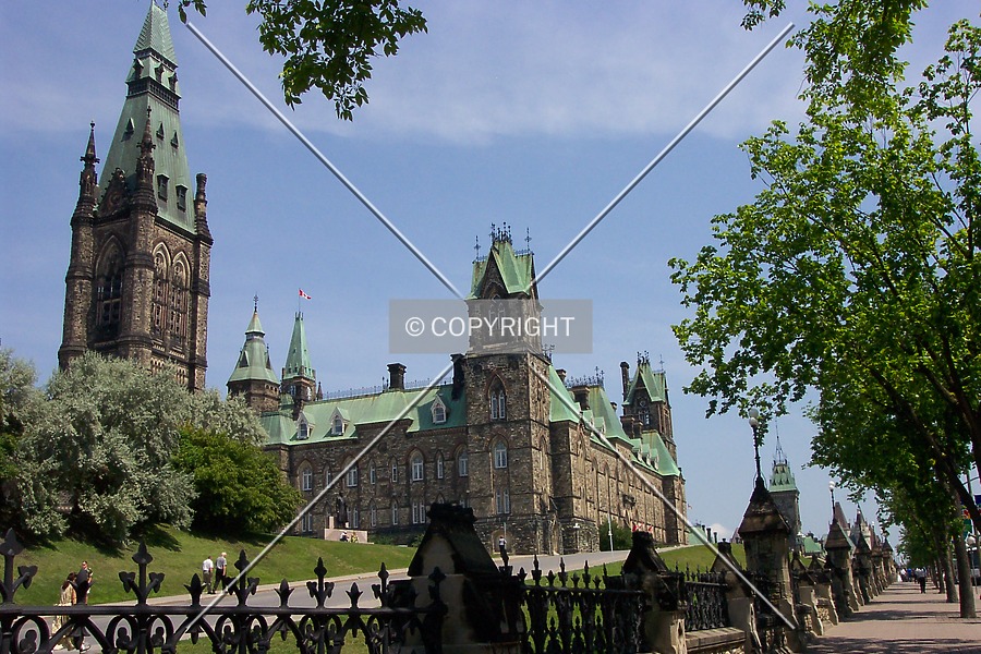 Parliament of Canada by Eric Blyth