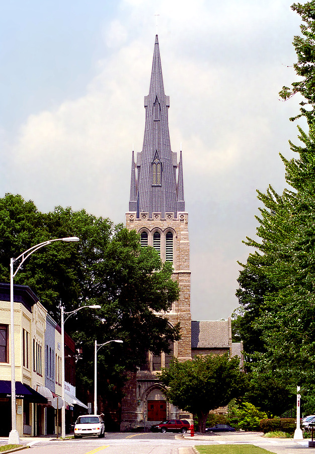 Trinity United Methodist Church by John Cahill