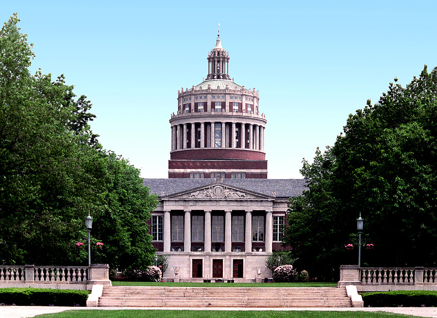 Rush Rhees Library by John Cahill