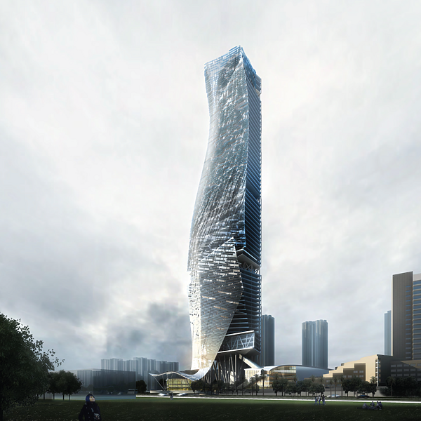 OCT Tower by Kohn Pedersen Fox Associates PC