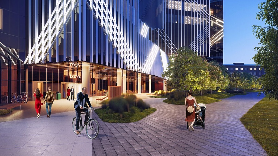 Lightpark Tower 1 by https://www.kapitel.ee/en/business-segment/in-development-liivalaia-complex-tallinn/