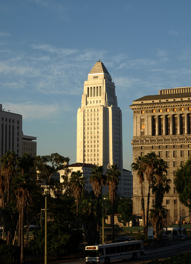 Los Angeles City Hall by Marshall Gerometta