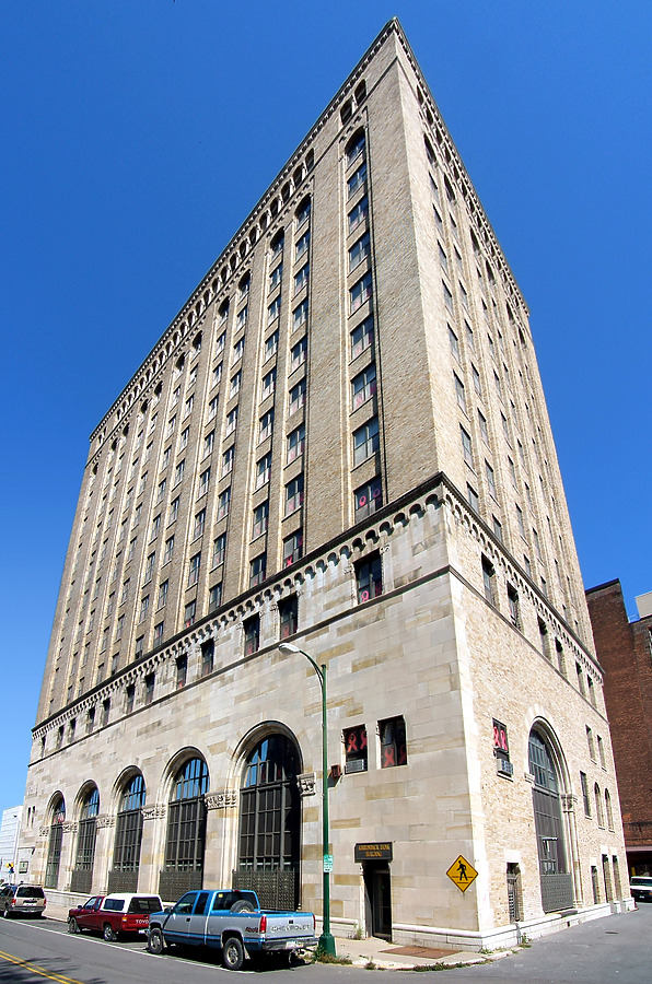 Adirondack Bank Building by John Cahill