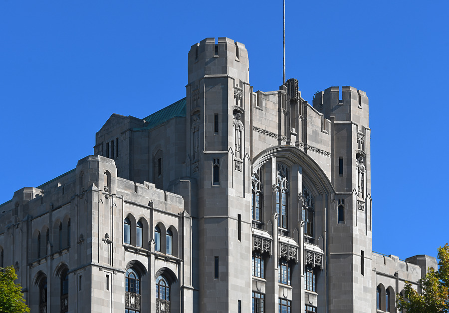 Detroit Masonic Temple by John W. Cahill