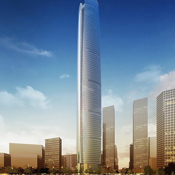 Wuhan Center by East China Architectural Design & Research Institute Co. Ltd.