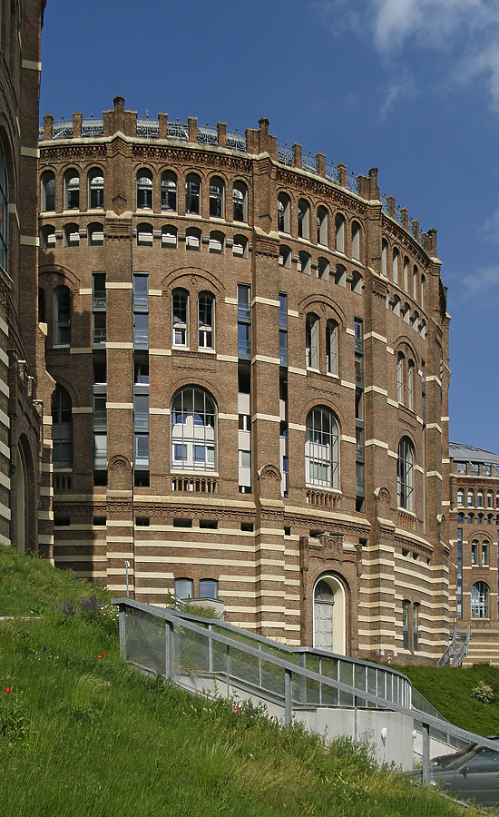 Gasometer B by Cesar Serrano