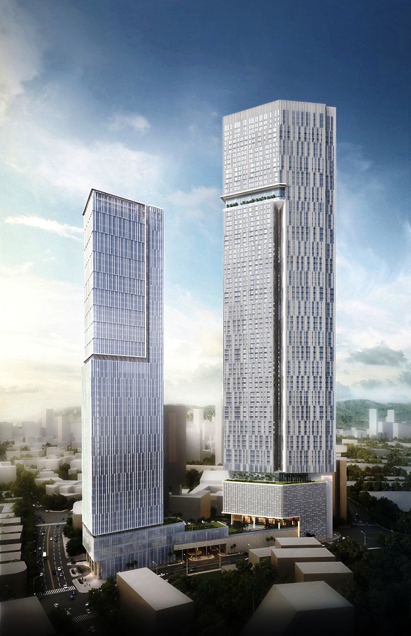 Three Sixty West Tower B by Kohn Pedersen Fox Associates PC