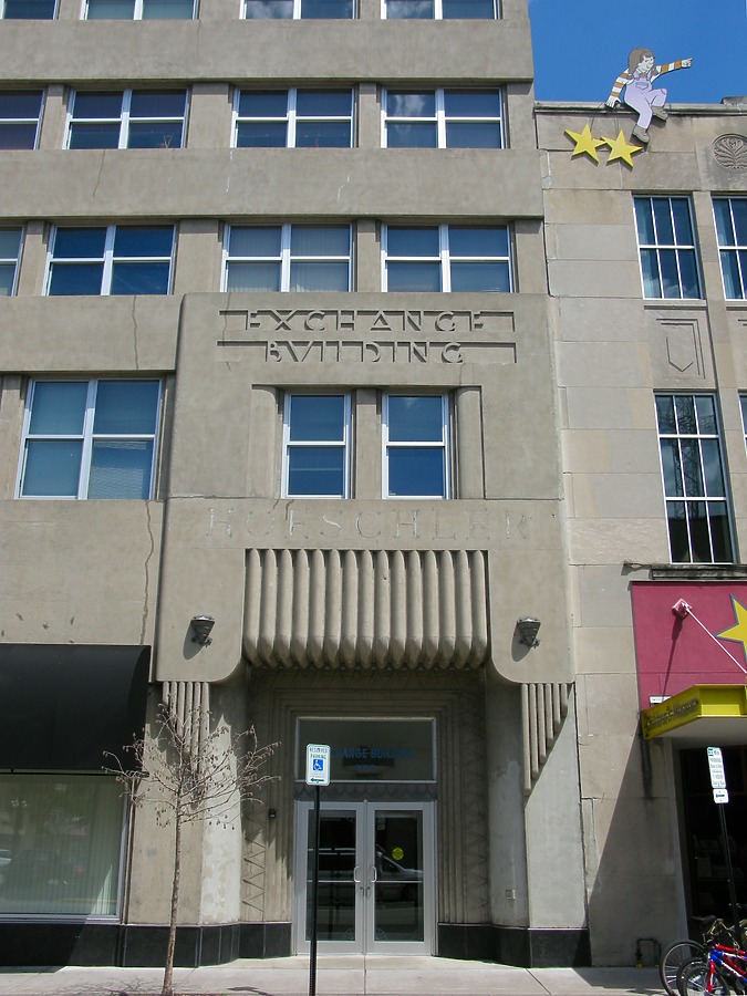 Exchange Building by James Peacock