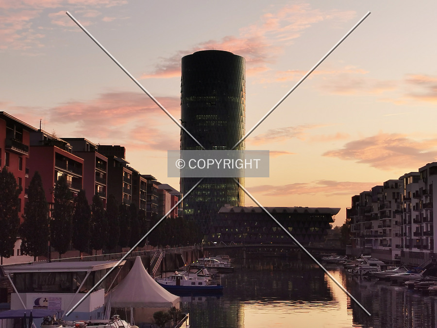 Westhafen Tower by Nephilim