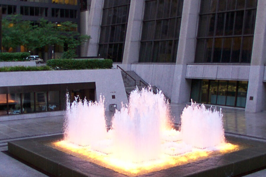Exelon Plaza Fountain