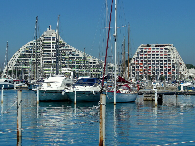 Panorama of La Grande-Motte