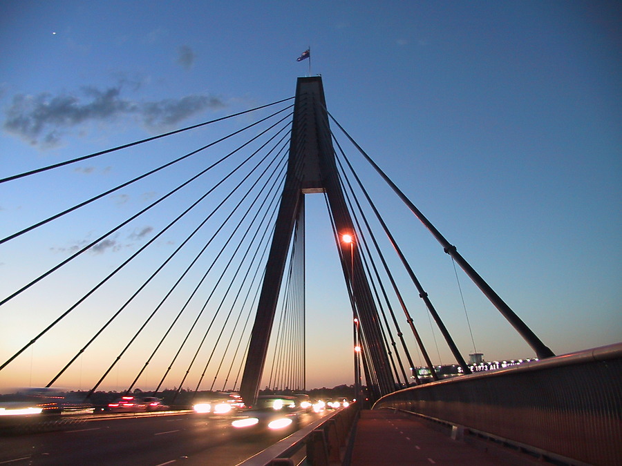 Anzac Bridge by John Bek