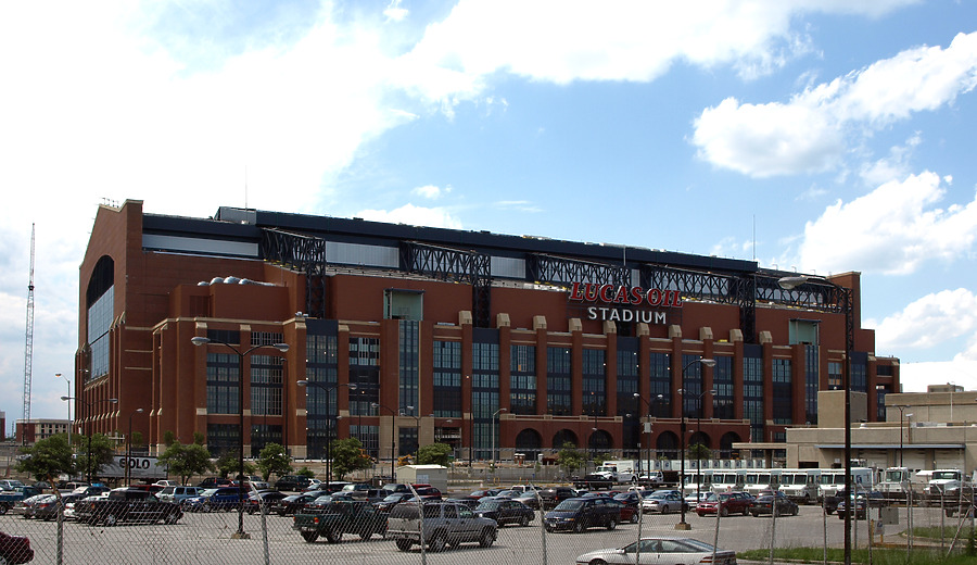 Lucas Oil Stadium by Marshall Gerometta