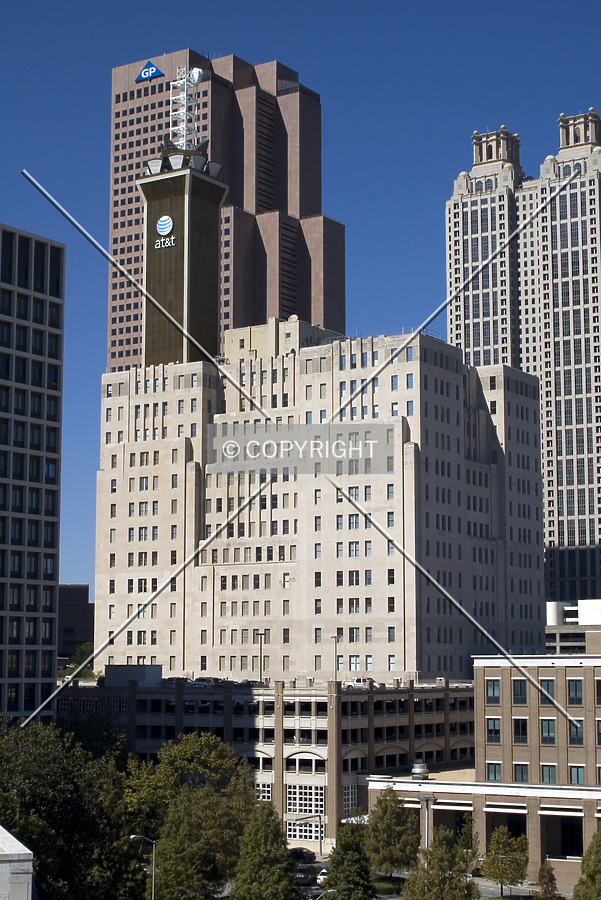 AT&T Communications Building by Martin Bugajski