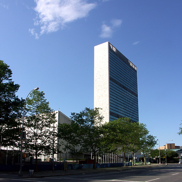 United Nations Secretariat Building by Marshall Gerometta