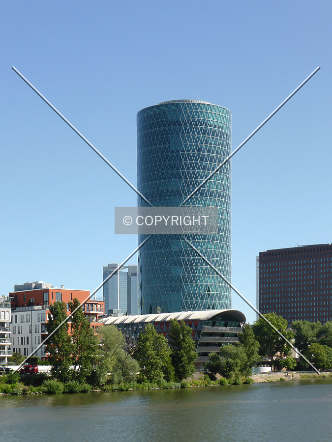 Westhafen Tower by Nephilim