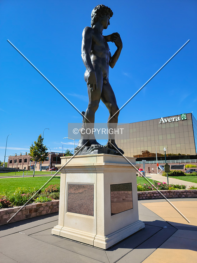 Statue of David by Ryan Hildebrand