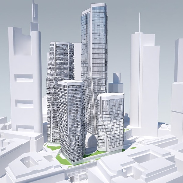 FOUR Frankfurt - Tower 1 by Werner Sobek Group
