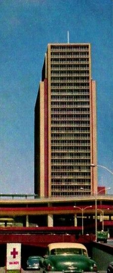 Simon Bolivar Center I by Tarjeta Postcards