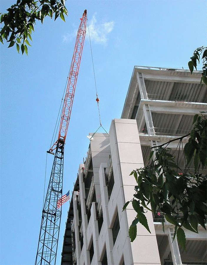 Tower at Convention Center Court by Jim Schwartz