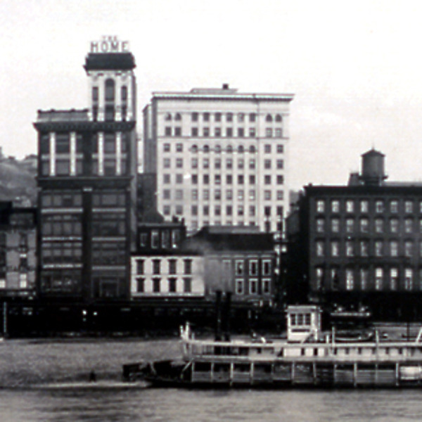 Wheeling Pittsburgh Steel Building by Library of Congress, Prints and Photographs Division, Haines Photo Co.