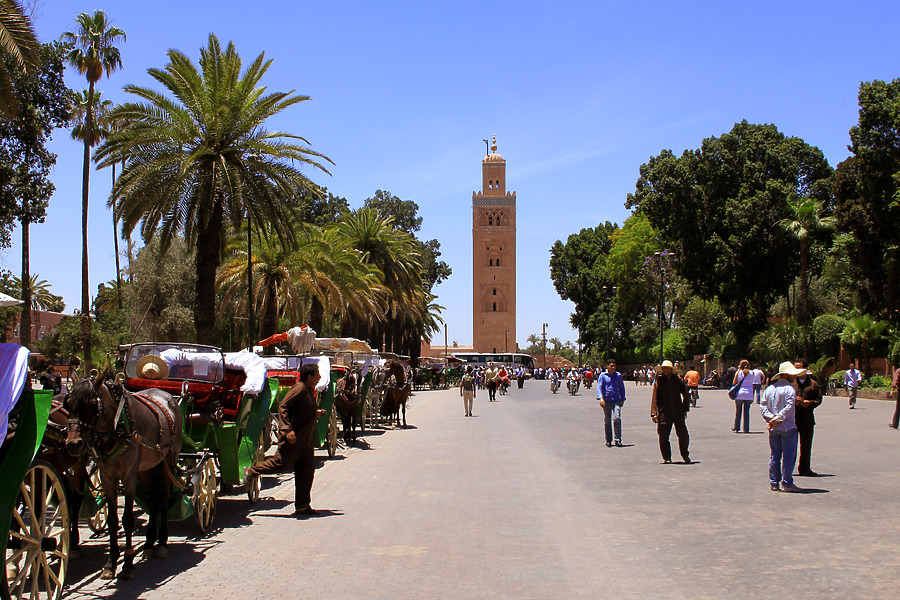 Al Kutubiyyah Minaret by Daniel Kieckhefer