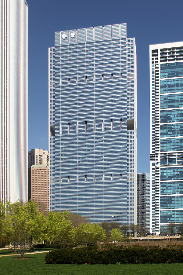 Blue Cross-Blue Shield Tower by Daniel Kieckhefer