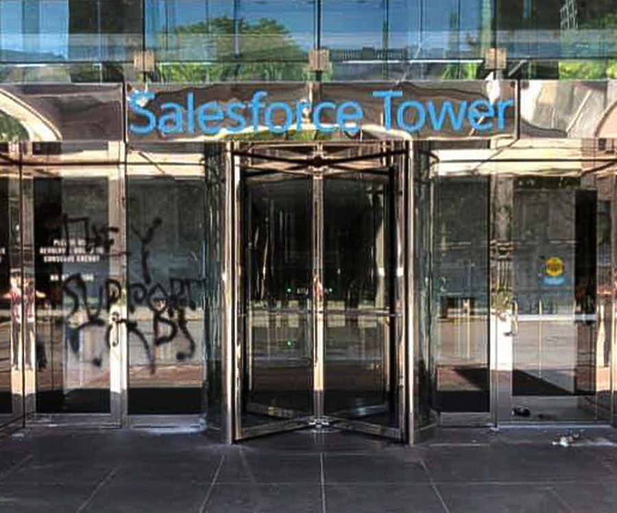 Salesforce Tower by Todd Michael Simmonds