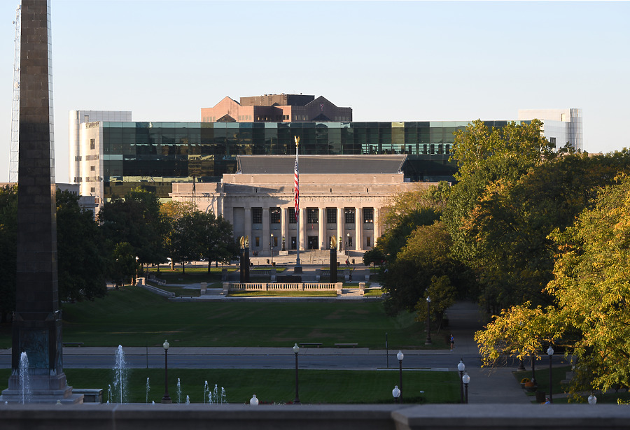 Indianapolis-Marion County Central Library by John W. Cahill