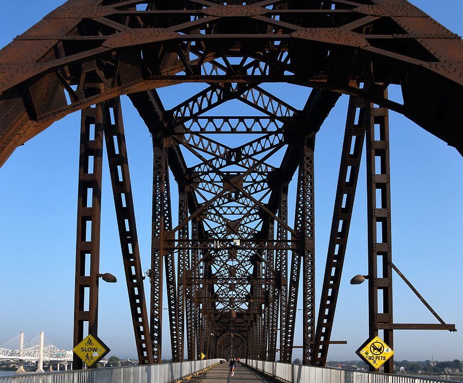 Big Four Bridge by John W. Cahill