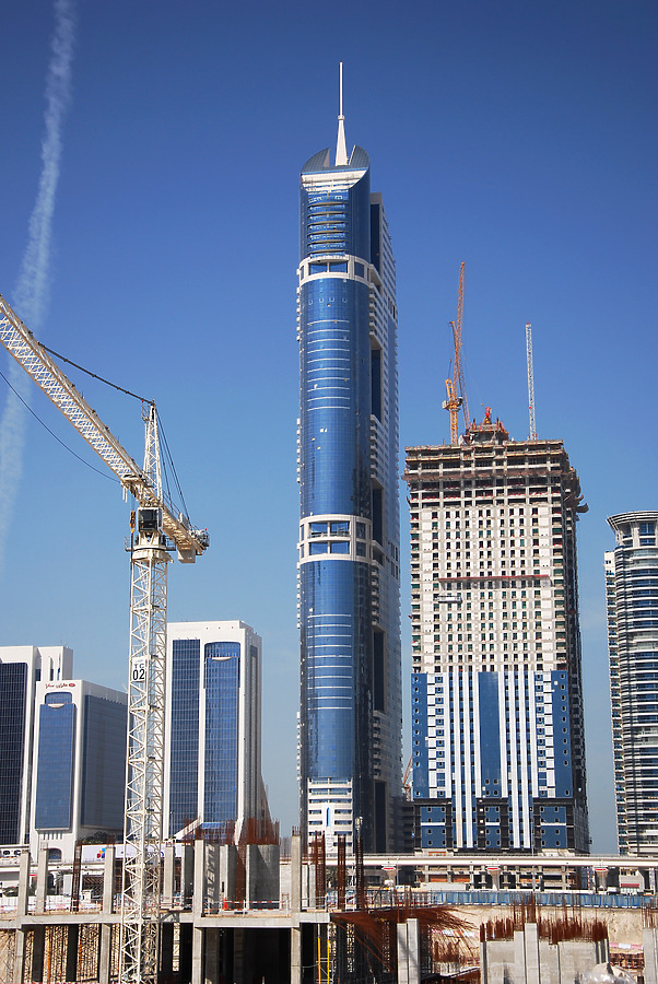 Blue Tower by Nareg Karamanoukian