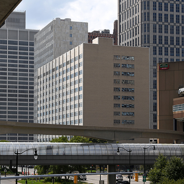 Coleman A. Young Municipal Center by John W. Cahill