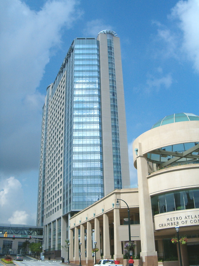 Omni Hotel CNN Center North Tower by Rodney Gunn