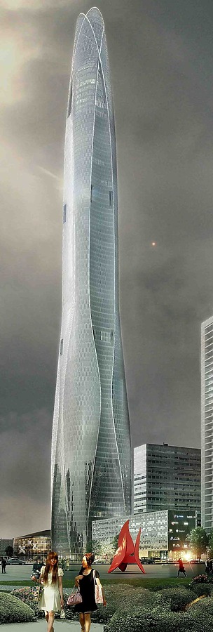 Tianjin CTF Finance Centre by East China Architectural Design & Research Institute Co. Ltd.