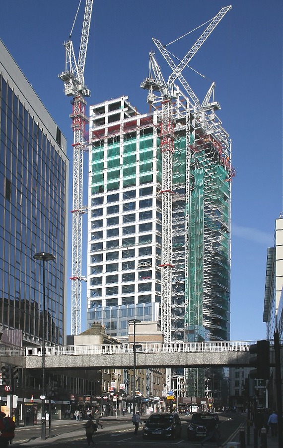 Heron Tower by Tristram Compton