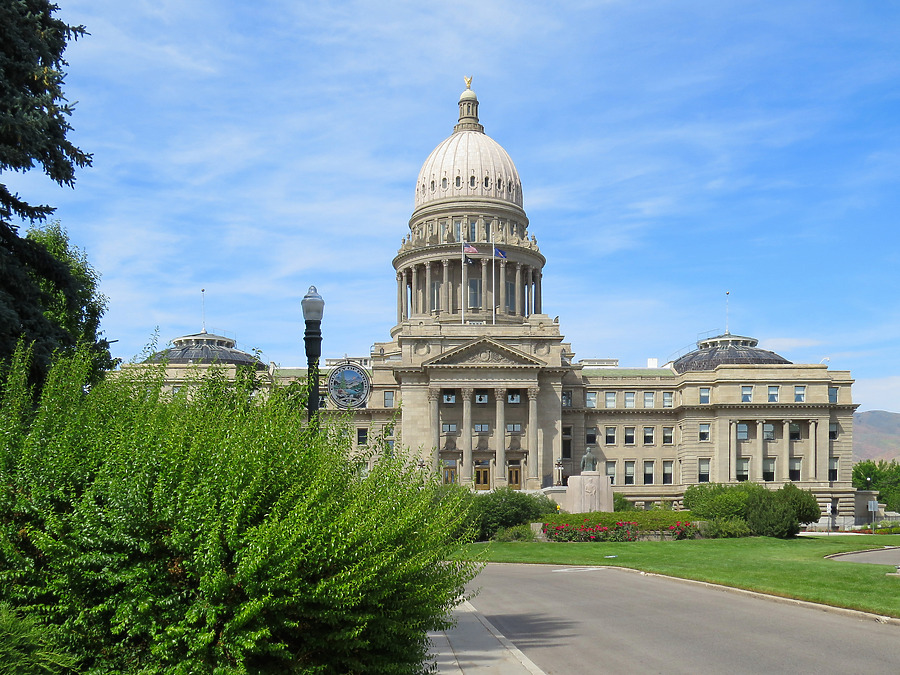 Idaho State Capitol by James Peacock