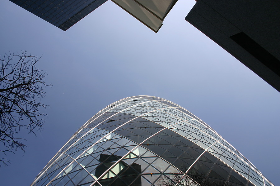 30 St Mary Axe by Tristram Compton