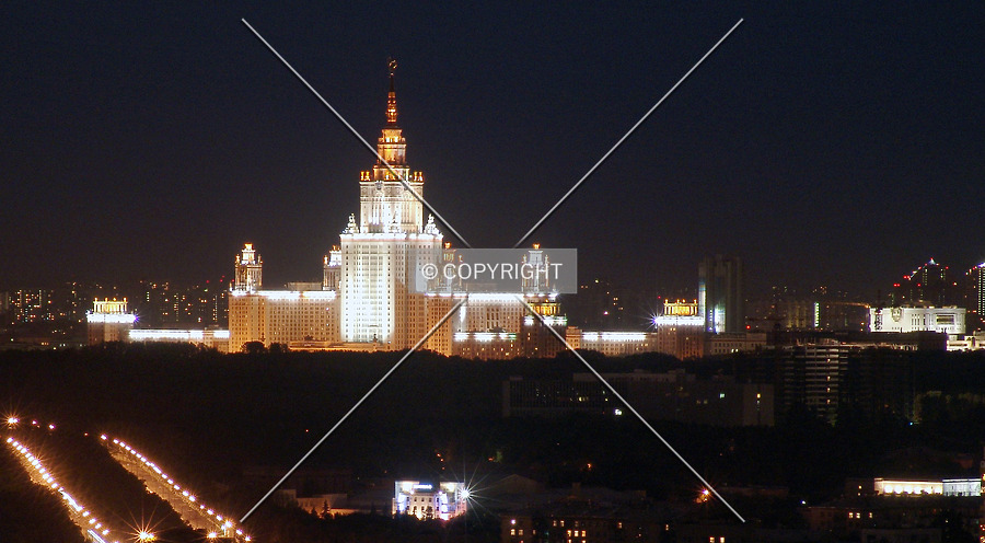 Moscow State University by Alexander Ulyanov