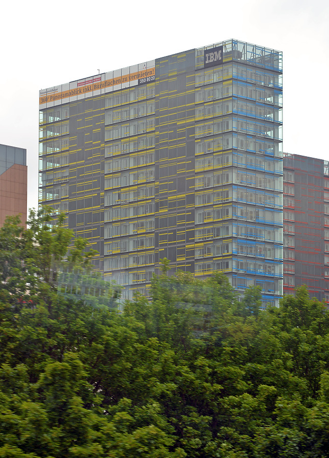 Berliner Tor Center I by John W. Cahill