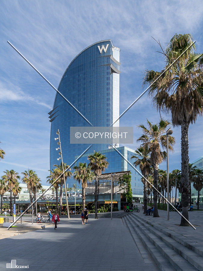 Hotel W Barcelona by Lukasz Krzewinski