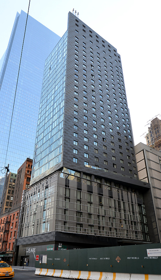 World Trade Center Courtyard Marriott Photo 495-839-929 - Stock Image ...