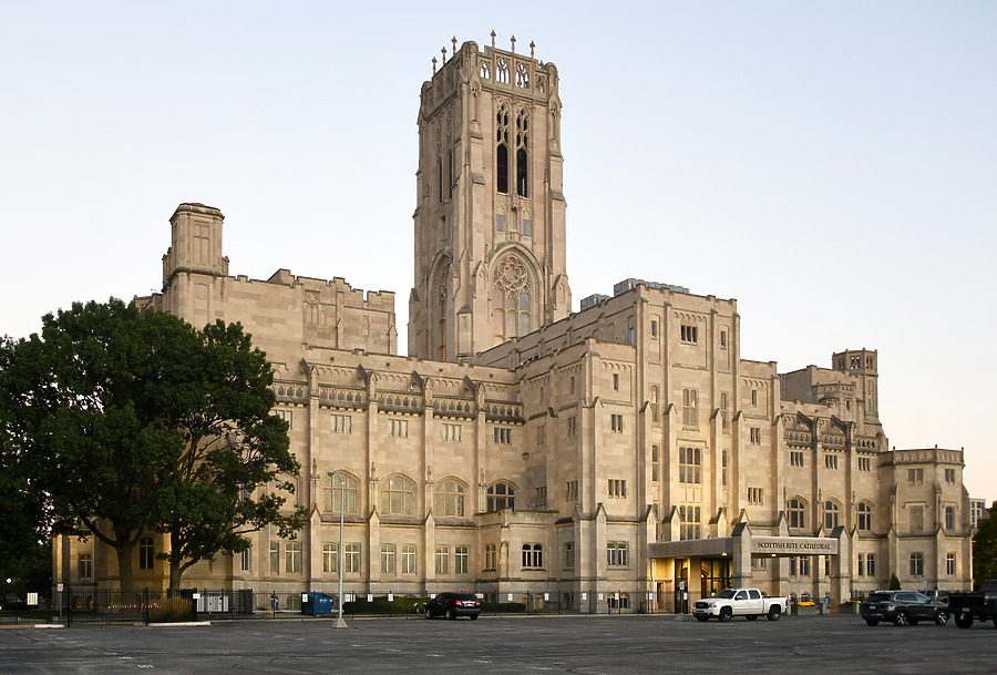 Scottish Rite Cathedral by John W. Cahill