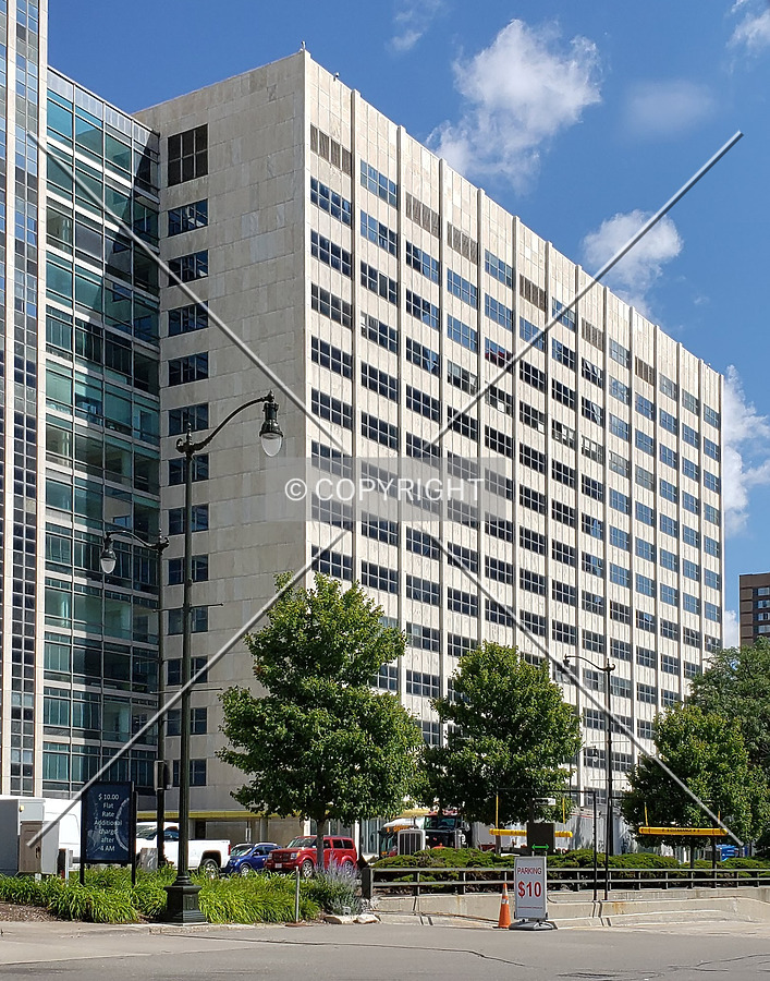 Coleman A. Young Municipal Center by Ryan Hildebrand