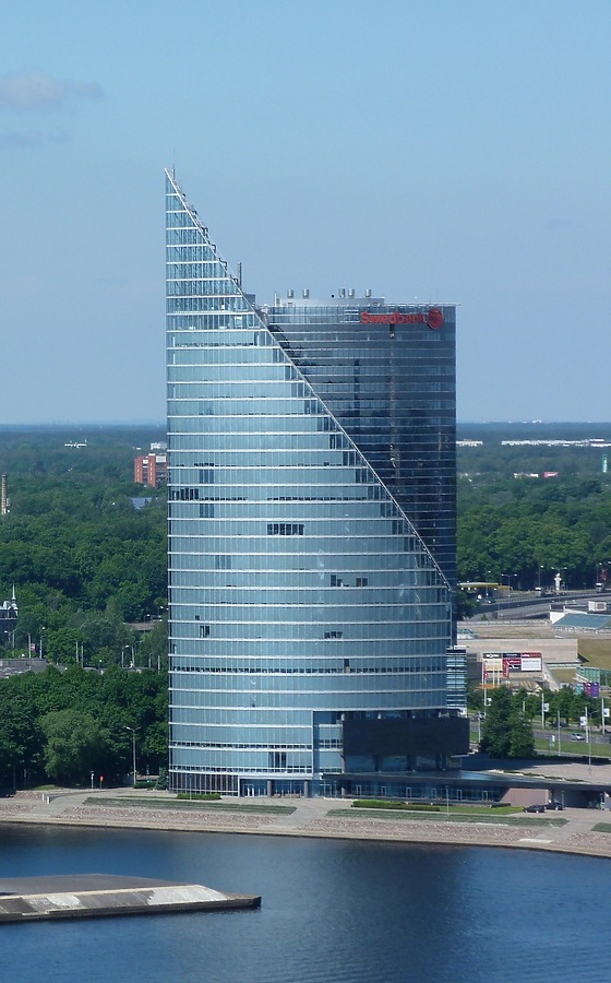 Swedbank Central Building by Judikaƫl Ninon