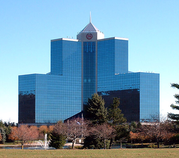 View from the west