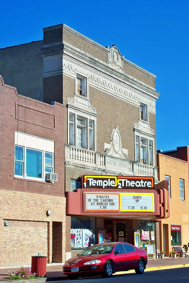Temple Twin Theatre by Ryan Hildebrand